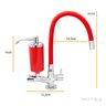 Torneira Filtro Cozinha Mesa Flexível Vermelho Arejador Fixo - 4