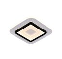 Ver imagem 1 de Lustre Plafon Led 27w Preto 24x24 Sobrepor 3000k Bivolt Dcb03062