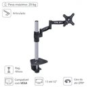 Ver imagem 4 de Suporte Para Monitor de 13 a 32 Polegadas Fixo Mesa Articulado
