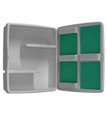 Ver imagem 3 de Armário para Banheiro com Espelho Branco Ar11 Sintex Reversível