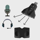 Ver imagem 3 de Adaptador de Som Usb 2.0 Externo 7.1 4 Saidas Xt-2031 - Xtrad