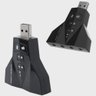 Adaptador de Som Usb 2.0 Externo 7.1 4 Saidas Xt-2031 - Xtrad - 2