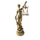 Ver imagem 1 de Estátua Deusa/dama da Justiça em Resina