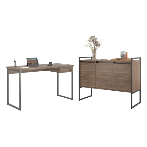 Conjunto Mesa e Buffet Garruer Affara