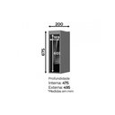 Ver imagem 6 de Bancada Ilha Cozinha Balcão Gourmet Connect C/ 3 Portas 145cm - Henn Duna/cristal - Henn
