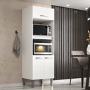 Ver imagem 1 de Paneleiro Torre Quente Forno e Microondas Branco