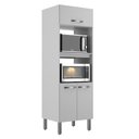 Ver imagem 3 de Paneleiro Torre Quente Forno e Microondas Branco