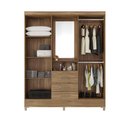 Ver imagem 6 de Conjunto Quarto Guarda Roupa e Comoda Arezzo Amendola