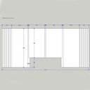 Ver imagem 5 de Cabeceira Casal e 2 Mesas Laterais 2 Gavetas Mdf sob Medida Cor:nogueira Cadiz com Cinza Sagrado