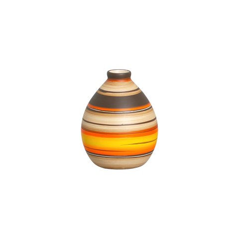 Vasinho de Cerâmica Pequeno para Decoração de Rack Oasis 12x9 cm