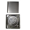Ver imagem 7 de Ralo Oculto 15x15 Invisivel Inox Kit 12 Unidades Banheiro Lavabo Anti Odor Lavanderia Cozinha Seguro