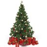 Árvore Pinheiro de Natal Barata Luxo Verde 1,80m 600 Galhos - 3