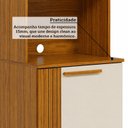 Ver imagem 6 de Cozinha Modulada Compacta 100% MDF 2 Peças 3 Portas Viena Espresso Móveis Bege/Canela/Off White