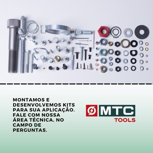PARAFUSO SEXTAVADO FLANGEADO M8 X 90 RP ENEGRECIDO - 150Pçs - 3