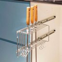 Ver imagem 3 de Suporte Porta Espetos Lateral Cromado - Uso Interno
