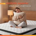Ver imagem 7 de Cama Box Solteiro Espuma Ortopédica Onix D33 88x188x58cm Hellen - Suporta até 120 kg