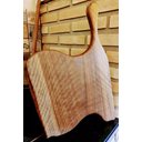 Ver mais imagens de Tábua Churrasco Madeira Ipê Formato Único 53cm com Kit Churrasco