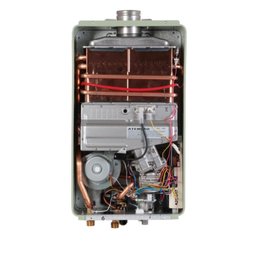 Aquecedor Rinnai 35 Litros 2802 Fec Gn Prata + Kit Ligação de 40cm - 6
