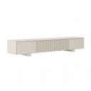 Ver imagem 2 de Rack Ripado para TV até 75 Polegadas Planejado 180cm Aruá CabeCasa MadeiraOriginals Branco/Off-White