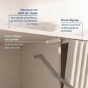 Ver imagem 6 de Rack Ripado para TV até 75 Polegadas Planejado 180cm Aruá CabeCasa MadeiraOriginals Branco/Off-White