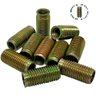 Bucha Roscada - M9x1,5 - M12x1,5 + Macho M12x1,5 (tucho) - 4
