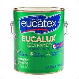 Tinta Esmalte Eucalux Alumínio Brilhante - Eucatex - 1