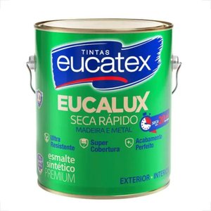Tinta Esmalte Eucalux Alumínio Brilhante - Eucatex