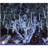 Jogo 8 Tubo Snow Led Bivolt Chuva Meteoro Cascata Pisca Bran - 2