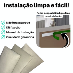 Cabeceira Cama Box Módulo Estofado 60x20 Suede Verde Menta - 4