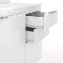 Ver imagem 6 de Armário de Cozinha com Tampo Cp10 180cm Pérola Branco Z34 - Mpozenato