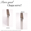 Ver imagem 6 de Kit 5 Puxador Porta Gavet Móveis Cozinha Drop Alumínio 125mm - Ouro Envelhecido