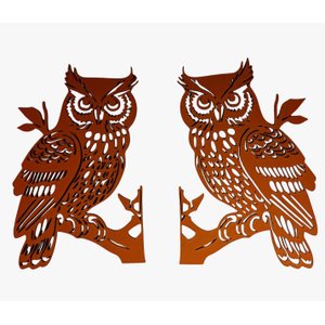 Duas Corujinhas:laranja