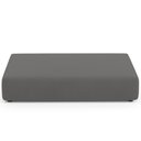 Ver imagem 6 de Puff Pet Cama Estofada para Cachorro Marley L02 Suede Cinza - Inoviza