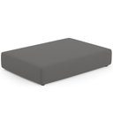 Ver imagem 1 de Puff Pet Cama Estofada para Cachorro Marley L02 Suede Cinza - Inoviza