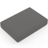 Puff Pet Cama Estofada para Cachorro Marley L02 Suede Cinza - Inoviza - 3