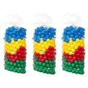 Ver imagem 2 de Kit Infantil Piscina de Bolinhas 1,50m Quadrada + 1500 Unidades Bolinhas Coloridas