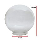 Ver imagem 2 de Globo de Vidro Transparente Resistente Boca 15x28