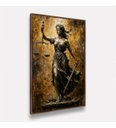 Ver imagem 3 de Quadro Advocacia Deusa Têmis a Guardiã da Justiça e Verdade