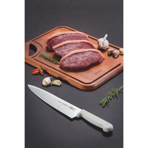 Faca para Carne 10 Lâmina Aço Inox Tramontina Cabo Branco Tramontina