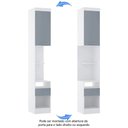 Ver imagem 4 de Mesa de Cabeceira Alta 38cm 1 Porta e 1 Gaveta Alpes Luciane Móveis