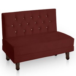 Canto Italy Confortável para Apartamento Cozinha e Restaurantes Suede Marsala - 1