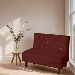 Canto Italy Confortável para Apartamento Cozinha e Restaurantes Suede Marsala - 2