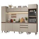 Ver imagem 2 de Armário de Cozinha Completa 280cm Crema Nice Madesa 01