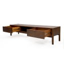 Ver imagem 3 de Rack de Madeira 2 Portas 1 Nicho Brut - Iaza Moveis