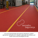 Ver imagem 3 de Tinta Acrílica Premium Piso Fosca Cor Vermelho Segurança 18L Antimofo Baixo Odor Durín