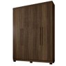 Guarda Roupa 4 Portas New Master Benetil Imbuia - 1
