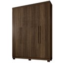 Ver imagem 1 de Guarda Roupa 4 Portas New Master Benetil Imbuia