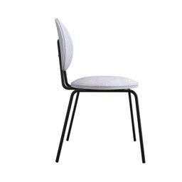 Cadeira Sofia Linho Mescla Neblina - Fdecor - 2