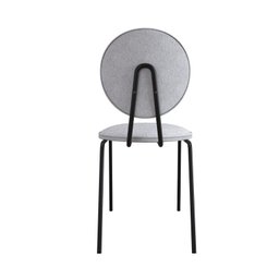 Cadeira Sofia Linho Mescla Neblina - Fdecor - 3