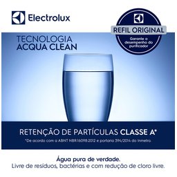 Refil Longa Duração para Filtro de Água Pa21g Pa26g Pa31g Original Electrolux 41033753 - 9